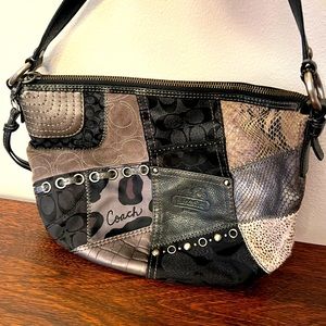 Vintage Coach Patchwork Bag